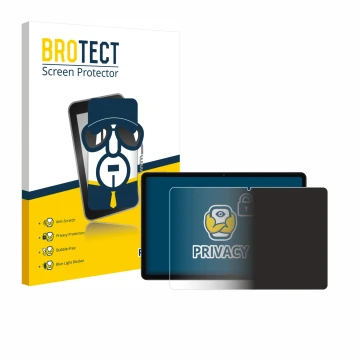 Parte frontale di una confezione del prodotto con il logo del marchio BROTECT. Accanto è raffigurato il dispositivo Xiaomi Red