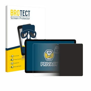 Parte frontale di una confezione del prodotto con il logo del marchio BROTECT. Accanto è raffigurato il dispositivo Doogee Tab