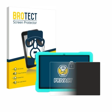 Parte frontale di una confezione del prodotto con il logo del marchio BROTECT. Accanto è raffigurato il dispositivo UJJ U8 con