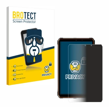 Parte frontale di una confezione del prodotto con il logo del marchio BROTECT. Accanto è raffigurato il dispositivo Blackview 