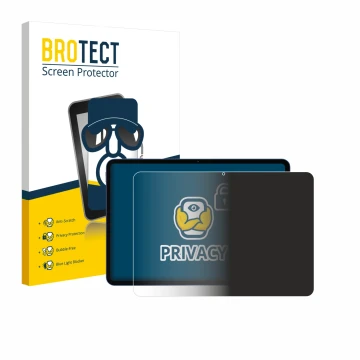 Parte frontale di una confezione del prodotto con il logo del marchio BROTECT. Accanto è raffigurato il dispositivo Xiaomi Poc