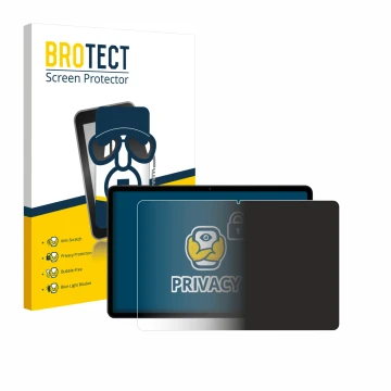 Parte frontale di una confezione del prodotto con il logo del marchio BROTECT. Accanto è raffigurato il dispositivo Xiaomi Poc