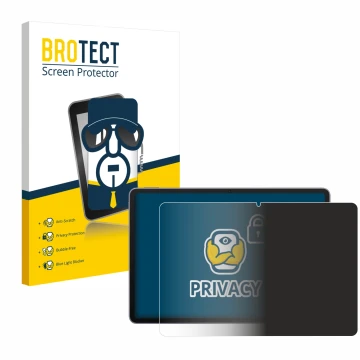 Parte frontale di una confezione del prodotto con il logo del marchio BROTECT. Accanto è raffigurato il dispositivo Huawei Mat