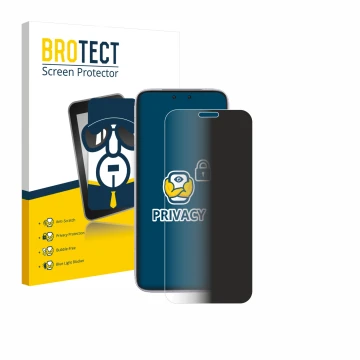 Parte frontale di una confezione del prodotto con il logo del marchio BROTECT. Accanto è raffigurato il dispositivo Honor Magi