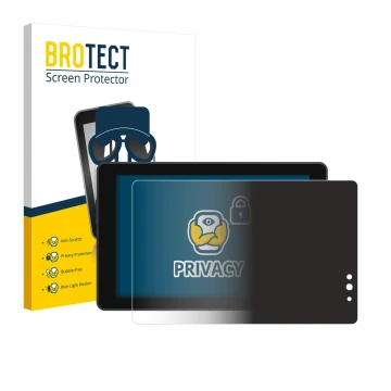 Parte frontale di una confezione del prodotto con il logo del marchio BROTECT. Accanto è raffigurato il dispositivo Lilliput 7