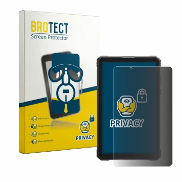 Parte frontale di una confezione del prodotto con il logo del marchio BROTECT. Accanto è raffigurato il dispositivo Hotwav R11