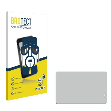 Parte frontale di una confezione del prodotto con il logo del marchio BROTECT. Accanto si trova la protezione per lo schermo c