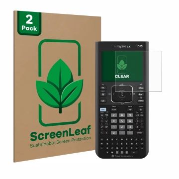 Parte frontale di una confezione del prodotto con il logo del marchio ScreenLeaf. Accanto è raffigurato il dispositivo Texas I