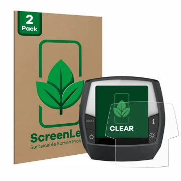 Parte frontale di una confezione del prodotto con il logo del marchio ScreenLeaf. Accanto è raffigurato il dispositivo Bosch I