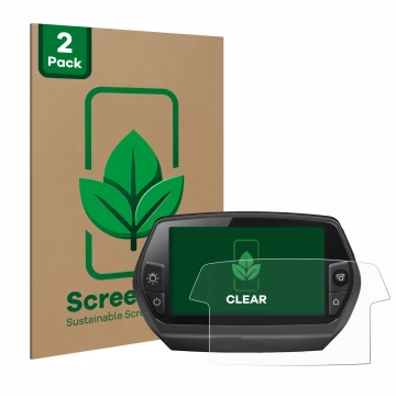 Parte frontale di una confezione del prodotto con il logo del marchio ScreenLeaf. Accanto è raffigurato il dispositivo Bosch N