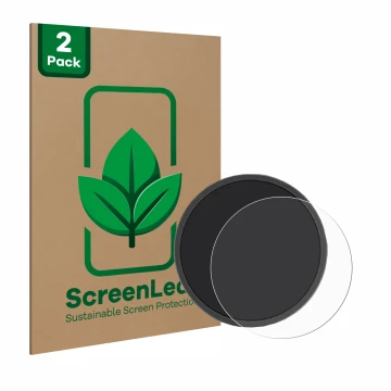 Parte frontale di una confezione del prodotto con il logo del marchio ScreenLeaf. Accanto è raffigurato il dispositivo Beeline