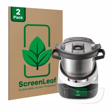 Parte frontale di una confezione del prodotto con il logo del marchio ScreenLeaf. Accanto è raffigurato il dispositivo Bosch C