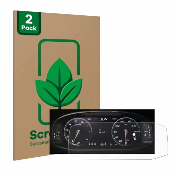 Parte frontale di una confezione del prodotto con il logo del marchio ScreenLeaf. Accanto è raffigurato il dispositivo Seat At
