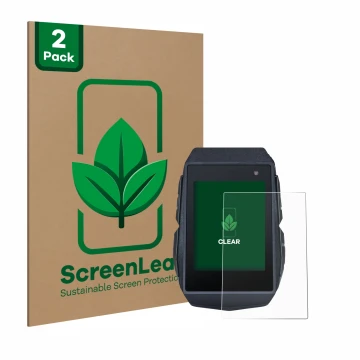 Parte frontale di una confezione del prodotto con il logo del marchio ScreenLeaf. Accanto è raffigurato il dispositivo Sigma R