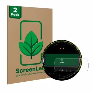 Parte frontale di una confezione del prodotto con il logo del marchio ScreenLeaf. Accanto è raffigurato il dispositivo Mini Co