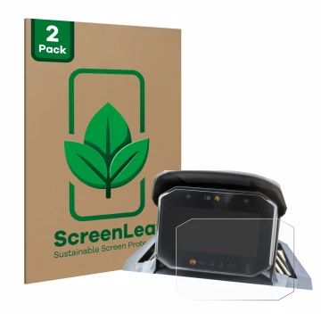 Parte frontale di una confezione del prodotto con il logo del marchio ScreenLeaf. Accanto è raffigurato il dispositivo Honda A