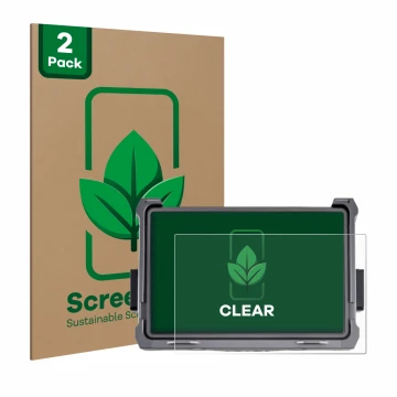 Parte frontale di una confezione del prodotto con il logo del marchio ScreenLeaf. Accanto è raffigurato il dispositivo DJI Tra
