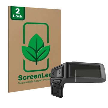 Parte frontale di una confezione del prodotto con il logo del marchio ScreenLeaf. Accanto è raffigurato il dispositivo Bosch P