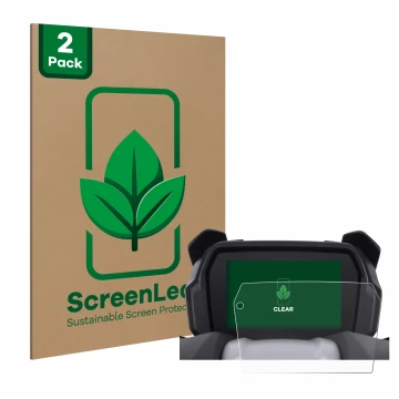 Parte frontale di una confezione del prodotto con il logo del marchio ScreenLeaf. Accanto è raffigurato il dispositivo VOGE SR