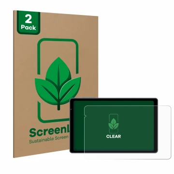 Parte frontale di una confezione del prodotto con il logo del marchio ScreenLeaf. Accanto è raffigurato il dispositivo Sebbe S