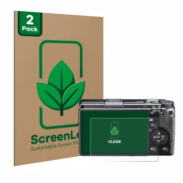 Parte frontale di una confezione del prodotto con il logo del marchio ScreenLeaf. Accanto è raffigurato il dispositivo Ricoh G