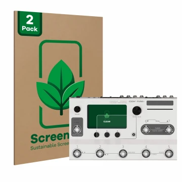 Parte frontale di una confezione del prodotto con il logo del marchio ScreenLeaf. Accanto è raffigurato il dispositivo Hotone 