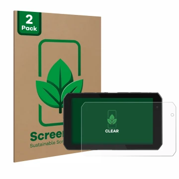 Parte frontale di una confezione del prodotto con il logo del marchio ScreenLeaf. Accanto è raffigurato il dispositivo Chigee 