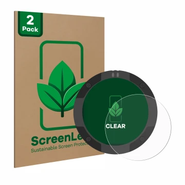 Parte frontale di una confezione del prodotto con il logo del marchio ScreenLeaf. Accanto è raffigurato il dispositivo Beeline