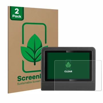 Parte frontale di una confezione del prodotto con il logo del marchio ScreenLeaf. Accanto è raffigurato il dispositivo Launch 