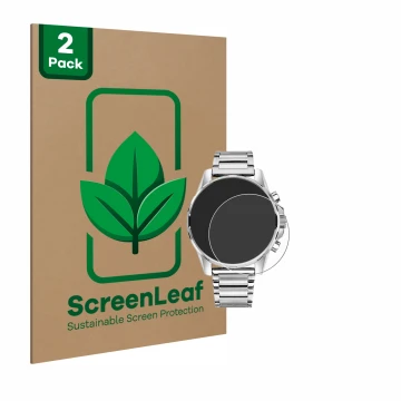 Parte frontale di una confezione del prodotto con il logo del marchio ScreenLeaf. Accanto è raffigurato il dispositivo Tommy H