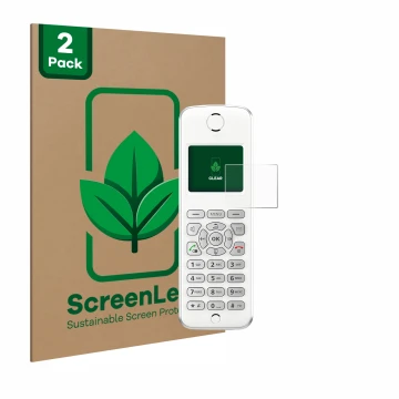 Parte frontale di una confezione del prodotto con il logo del marchio ScreenLeaf. Accanto è raffigurato il dispositivo AVM Fri