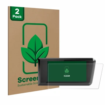 Parte frontale di una confezione del prodotto con il logo del marchio ScreenLeaf. Accanto è raffigurato il dispositivo Bosch P