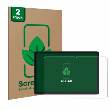 Parte frontale di una confezione del prodotto con il logo del marchio ScreenLeaf. Accanto è raffigurato il dispositivo Feonal 