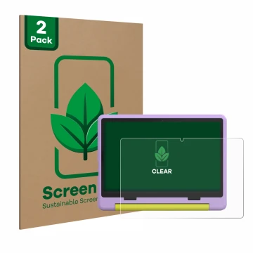 Parte frontale di una confezione del prodotto con il logo del marchio ScreenLeaf. Accanto è raffigurato il dispositivo HotLigh