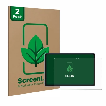 Parte frontale di una confezione del prodotto con il logo del marchio ScreenLeaf. Accanto è raffigurato il dispositivo Alldocu