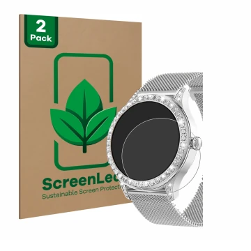 Parte frontale di una confezione del prodotto con il logo del marchio ScreenLeaf. Accanto è raffigurato il dispositivo Powerwi