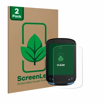 Parte frontale di una confezione del prodotto con il logo del marchio ScreenLeaf. Accanto è raffigurato il dispositivo Geoid C
