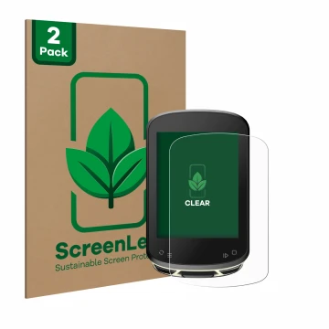 Parte frontale di una confezione del prodotto con il logo del marchio ScreenLeaf. Accanto è raffigurato il dispositivo Magene 