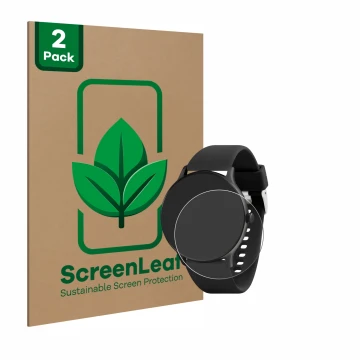 Parte frontale di una confezione del prodotto con il logo del marchio ScreenLeaf. Accanto è raffigurato il dispositivo Reflex 