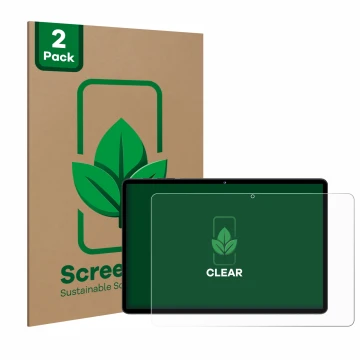 Parte frontale di una confezione del prodotto con il logo del marchio ScreenLeaf. Accanto è raffigurato il dispositivo ZIOVO Z
