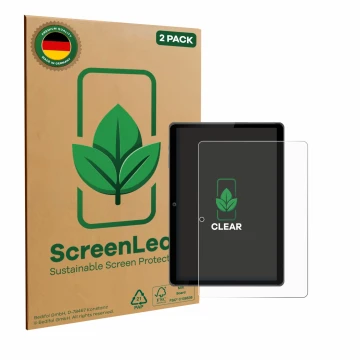 Parte frontale di una confezione del prodotto con il logo del marchio ScreenLeaf. Accanto è raffigurato il dispositivo Awow P1