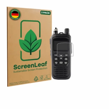 Parte frontale di una confezione del prodotto con il logo del marchio ScreenLeaf. Accanto è raffigurato il dispositivo Jopix C