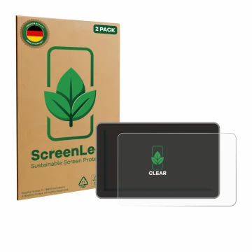 Parte frontale di una confezione del prodotto con il logo del marchio ScreenLeaf. Accanto è raffigurato il dispositivo Bambu L