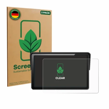 Parte frontale di una confezione del prodotto con il logo del marchio ScreenLeaf. Accanto è raffigurato il dispositivo Wonsida