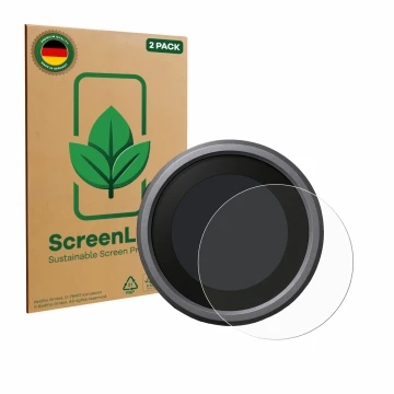Parte frontale di una confezione del prodotto con il logo del marchio ScreenLeaf. Accanto è raffigurato il dispositivo Honda C