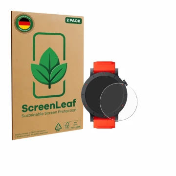 Parte frontale di una confezione del prodotto con il logo del marchio ScreenLeaf. Accanto è raffigurato il dispositivo Nothing