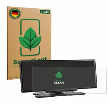 Parte frontale di una confezione del prodotto con il logo del marchio ScreenLeaf. Accanto è raffigurato il dispositivo Avylet 