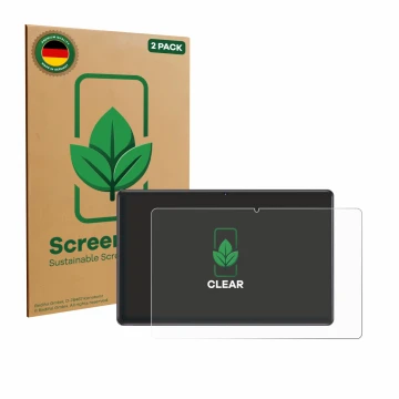 Parte frontale di una confezione del prodotto con il logo del marchio ScreenLeaf. Accanto è raffigurato il dispositivo ZIOVO Z