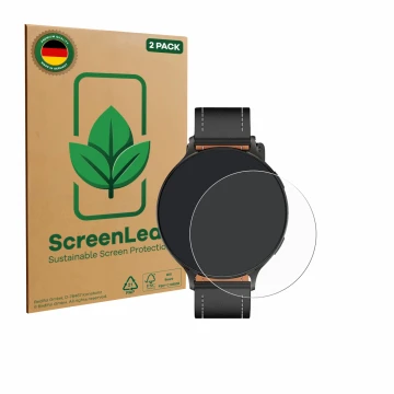 Parte frontale di una confezione del prodotto con il logo del marchio ScreenLeaf. Accanto è raffigurato il dispositivo Pirewar