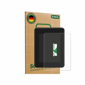 Parte frontale di una confezione del prodotto con il logo del marchio ScreenLeaf. Accanto è raffigurato il dispositivo Neodriv